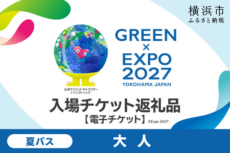 [電子チケット]GREEN×EXPO 入場チケット 夏パス(大人) SPC0001-10