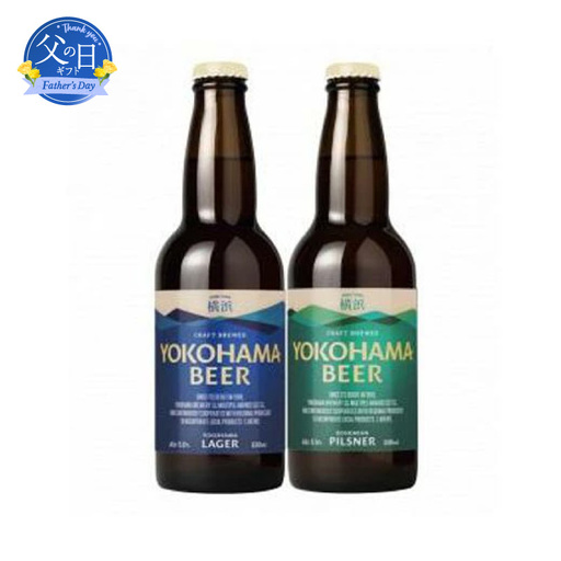 [父の日当日にお届け]横浜ビール LAGER 2種12本セット クラフトビール 父の日ギフト AFH0001-F