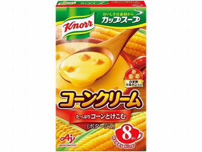 「クノール（R）カップスープ」コーンクリーム　8袋入×3箱