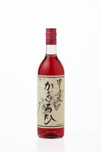 矢作洋酒 甲斐のかぎろひ ロゼ 甘口 720ml x 2本 酸化防止剤無添加 発売元 株式会社片山