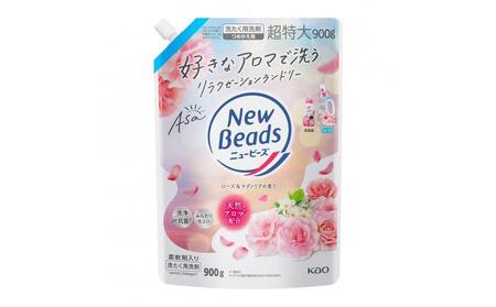 [花王]ニュービーズジェルローズ&マグノリア(詰替え)900g×6 洗剤 洗剤 洗剤 洗剤 洗剤