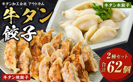 牛タン加工会社 アウトカム 牛タン餃子2種セット
