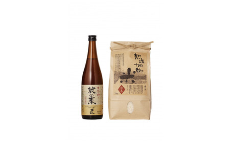 熱塩加納米(こしひかり)白米 2kg / 純米料理酒 蔵の素・匠 720ml セット