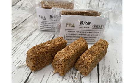 みんなでつくる着火剤(3本入り)10袋