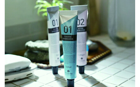 [キシリトールフレーバー・ハーブフレーバー]薬用BIOホワイトニングジェ ル(朝用)&薬用BIOホワイト ニングジェル(夜用) 3本セット