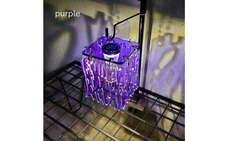 ゴールゼロ用シェード Shirakaba 白樺 1個 アウトドア・インテリアに 川崎市自社工場一貫生産品[purple]