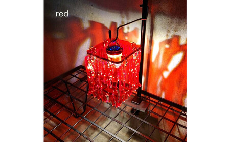 ゴールゼロ用シェード　Shirakaba　白樺　1個　アウトドア・インテリアに　川崎市自社工場一貫生産品【red】