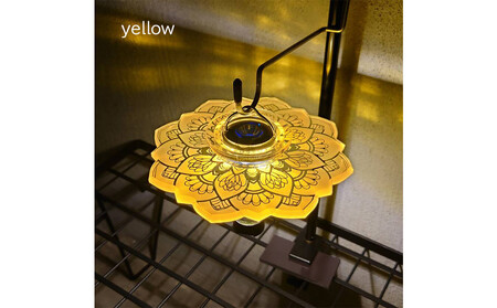 ゴールゼロ用シェード REN 蓮 マット 1個 アウトドア・インテリアに 川崎市自社工場一貫生産品[yellow]