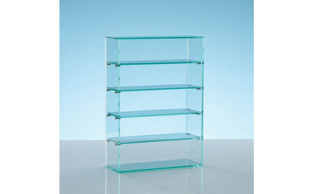 アクリルコレクションケースBタイプ W30cm×D12cm×H43cm 川崎市自社工場一貫生産品 1台[ガラスカラー]