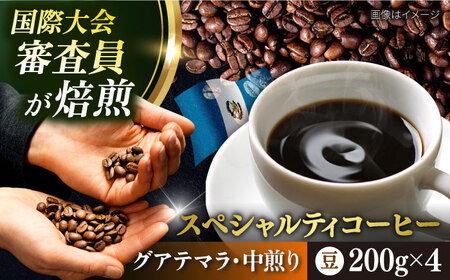 コーヒー豆 お試し 自家焙煎 中煎り グアテマラ 200g×4 TSUKIKOYA COFFEE ROASTER ツキコヤ 珈琲 こだわり 横須賀[株式会社RUINS] [AKAD036]