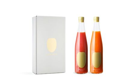 湘南ポモロンレッド＆ゴールド　プレミアム ジュースセット（500g×各1本）ギフトボックス入り 