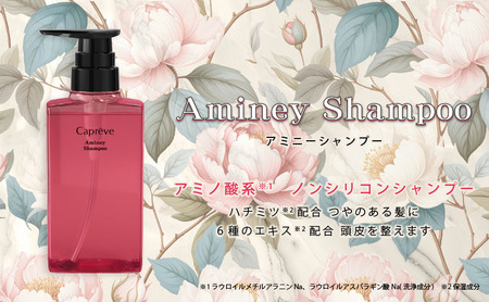 ノンシリコン[カプレーブアミニーシャンプー]艶やかな髪へ 300mL
