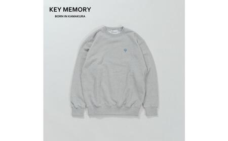 [0][KEYMEMORY 鎌倉]KEY MEMORYスウェットaw24 GRAY