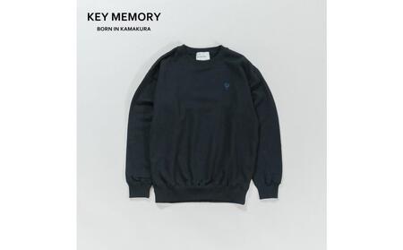 [0][KEYMEMORY 鎌倉]KEY MEMORYスウェットaw24 BLACK