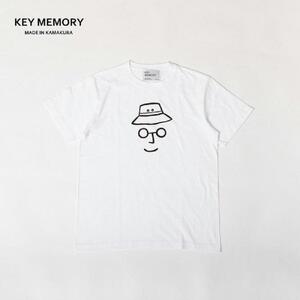 [1]レディースL・メンズS〜M バケットハットTシャツ WHITE