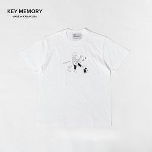 《1》レディースL・メンズS～M　ミュージックTシャツ　WHITE