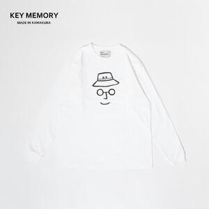 [0][KEYMEMORY]バケットハットロングTシャツ WHITE