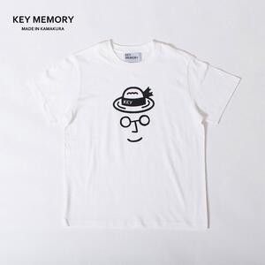 [0サイズ][KEY MEMORY]Straw hat T-shirts WHITE