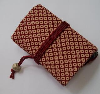 [赤色]手仕事工房 鎌倉今村 道中財布