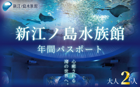 新江ノ島水族館 年間パスポート引換券 大人2枚  水族館チケット水族館観光観光観光観光チケット