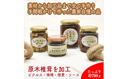椎茸加工品セット(加工品4種セット)[ 家庭用 自宅用 贈答品 贈答用 ギフト お取り寄せ お中元 お歳暮 贈り物 お祝い 神奈川県 小田原市 しいたけ しいたけ しいたけ しいたけ しいたけ]