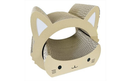 ねこの爪とぎ みみCT+かおCT セット カラー;クラフト[ ペット用品 爪とぎ 神奈川県 小田原市 ペット ペット ペット ペット ペット]