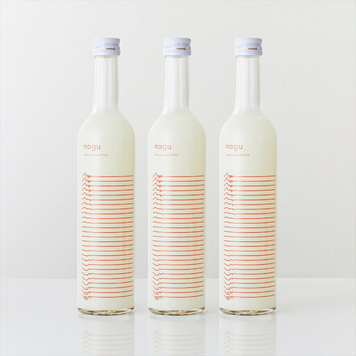 nagu 3本セット【「ピリッ」とした料理に合う お酒 】produced by ごほうびキムチ【日本酒  お米 おつまみ 韓国料理】