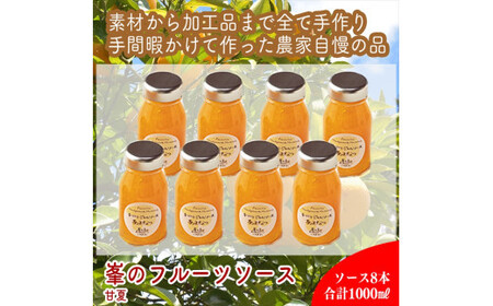 スイスで加工品を学んだ農家が手間暇かけた『手づくりジャムソース[あまなつ]』8本セット[ 家庭用 自宅用 贈答品 贈答用 ギフト お取り寄せ お中元 お歳暮 贈り物 お祝い 神奈川県 小田原市 ジャム ジャム ジャム ジャム ジャム]