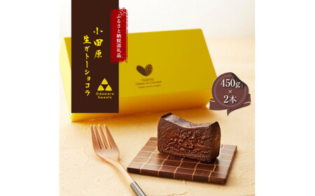 【ラッピング】幸せの生ガトーショコラ 2本セット【チョコレート 特濃厚 濃密な味わい 極上の口溶け 極上のチョコレート 一流の料理人 チョコレート本来の味わいと甘み カカオの風味やコク カカオ 至極の逸品 神奈川県 小田原市 】