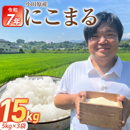 【期間限定・数量限定！】令和7年産　富水米　精米　15kg　にこまる