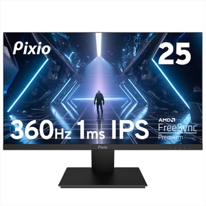 ゲーミングモニター 24.5インチ 液晶ディスプレイ 360hz FHD Fast IPSパネル PX259PS [パッケージ傷あり][ 神奈川県 小田原市 ]