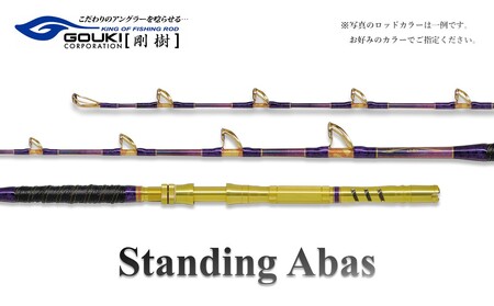 剛樹 スタンディングアーバス (STD ABAS LR165) 165cm ウェイト負荷60-250号 釣り 釣具 釣竿 ロッド