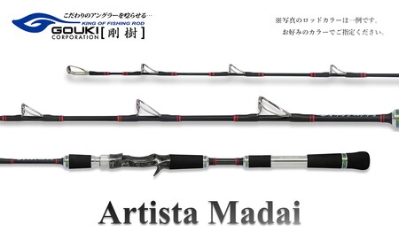 剛樹 アルティスタマダイ (AR MLTS205) 205cm ウェイト負荷20-80号 釣り 釣具 釣竿 ロッド