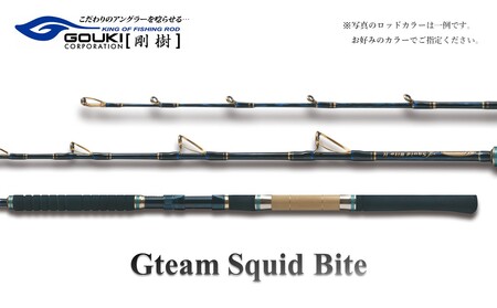 剛樹 Gチーム スクイッドバイト (GSQBTS) 160cm ウェイト負荷60-130号 釣り 釣具 釣竿 ロッド