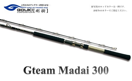 剛樹 Gチーム マダイ 300 (GM300竹仕様) 300cm ウェイト負荷50-80号 釣り 釣具 釣竿 ロッド