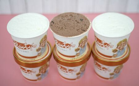 湘南茅ヶ崎の人気店 プレンティーズのしぼりたてミルク&生チョコアイスクリーム堪能セット のし有