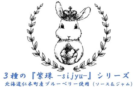 3種のブルーベリーシリーズ『紫珠 -sijyu-』(北海道仁木町産)