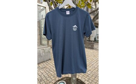 逗子オリジナルTシャツ ZUSHI LOCAL「Rising Sun ネイビー」 半袖 洋服 服 男女兼用 オリジナル 生活雑貨 ファッション 日用品 おしゃれ Lサイズ