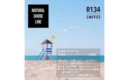 COFFEE / コーヒー / Natural Shore Line / Standard / 100g 粉 x 2種 / お試しセット