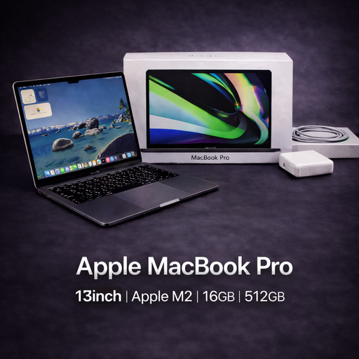 [厳選整備済|法人リースアップ品]MacBook Pro 13インチ M2 / 16GB / 512GB SSD|★美品・動作確認済|★化粧箱付き[現品限り] 441-01