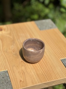 [成瀬石材店]日向石陶器 おちょこ [0428]