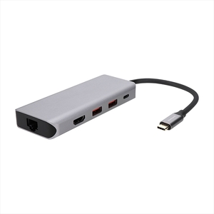 Owltech(オウルテック) USB タイプC to HDMI/LAN/タイプA×2 マルチポートアダプタ OWL-DSU31A2HLC-SV 【 アダプター 家電 神奈川県 海老名市 】