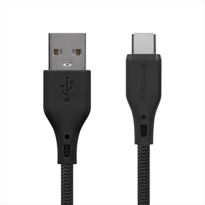 Owltech(オウルテック) 磁力でまとまる 急速充電3A/データ転送 USB Type-A to USB Type-C マグネットケーブル OWL-CBMGCA10-BK ブラック