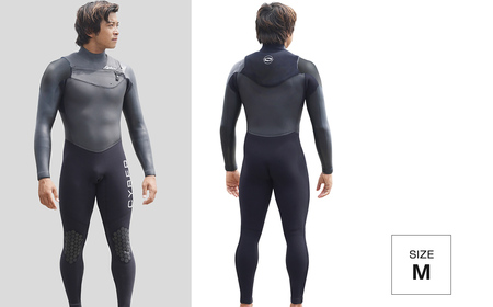 ウェットスーツ CYBER 5/3mm起毛　 CHEST-ZIP フルスーツ WINTER仕様  Mサイズ