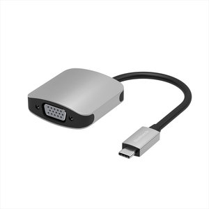 Owltech USB3.2 Gen1対応 PD給電ポート付き 2 in 1 USB Type-C to VGA 変換アダプター OWL-DS3201-SV オウルテック