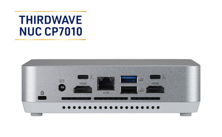 THIRDWAVE NUC CP7010 Windows 11 Pro 64ビット メモリ 16GB SSD 1TB 綾瀬市 神奈川県