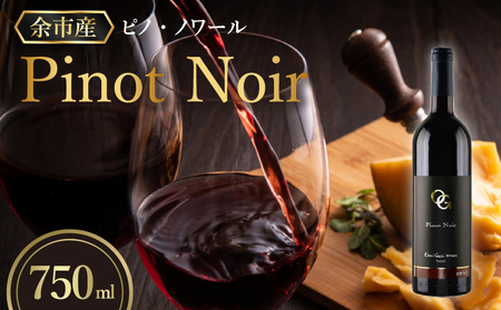 余市町産ぶどうを使用した 赤ワイン ピノ･ノワール 750ml OcciGabi Winery 北海道 余市 ぶどう お酒 ワイン 葡萄酒 果実酒 複雑な味 深い味わい お魚料理 お肉料理 和食 お取り寄せ 