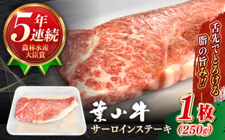[葉山牛]250g サーロインステーキ / 牛肉 サーロイン 黒毛和牛 ステーキ[葉山牛ステーキレストラン 角車][ASBD016]
