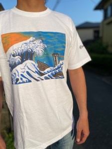 ROCKLINEオリジナル大磯Tシャツ/XLサイズ