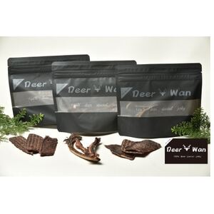 天然鹿100% 犬用ジャーキー詰合せ(3種)10袋セット_ ペット用品  _【1422860】